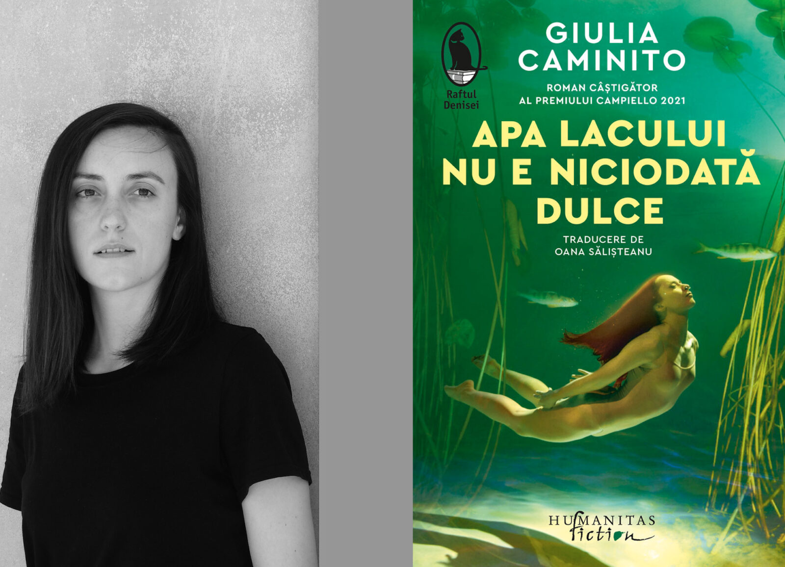 Fragment în premieră din romanul ”Apa lacului nu e niciodată dulce” de Giulia Caminito