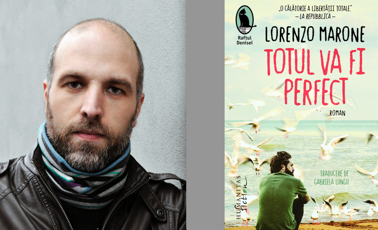 Fragment în premieră din romanul ”Totul va fi perfect” de Lorenzo Marone